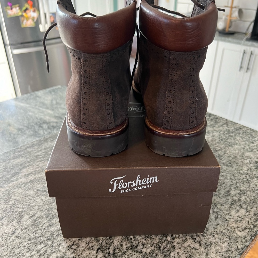 Men’s 1901 Leather Wax Suede Boots - Picture 4 of 7